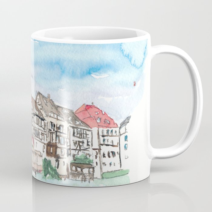 Strasbourg Alsace France Petite France Ill Waterfront Coffee Mug