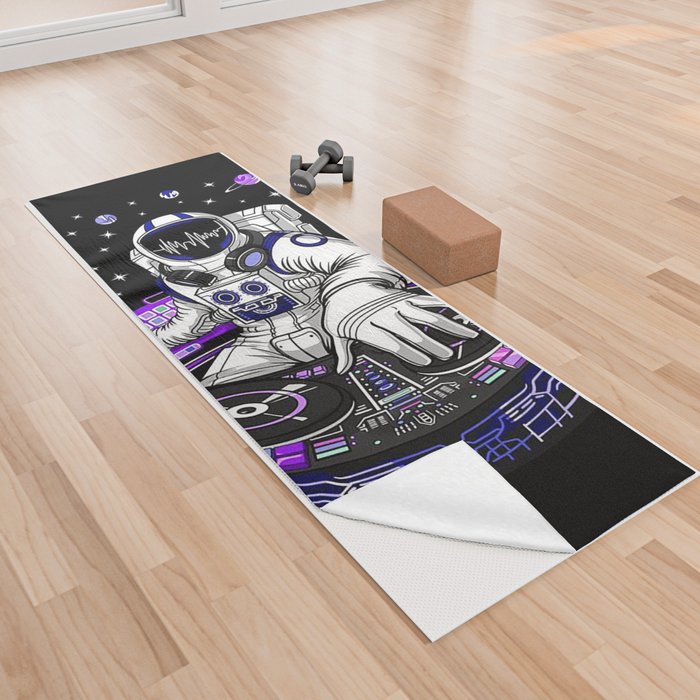 Astronaut Yoga Towel