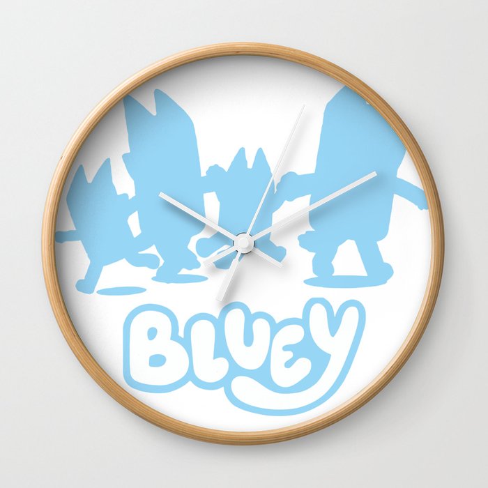 Bluey Family Wall Clock