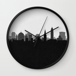 City Skylines: Cleveland (Alternative) Wall Clock