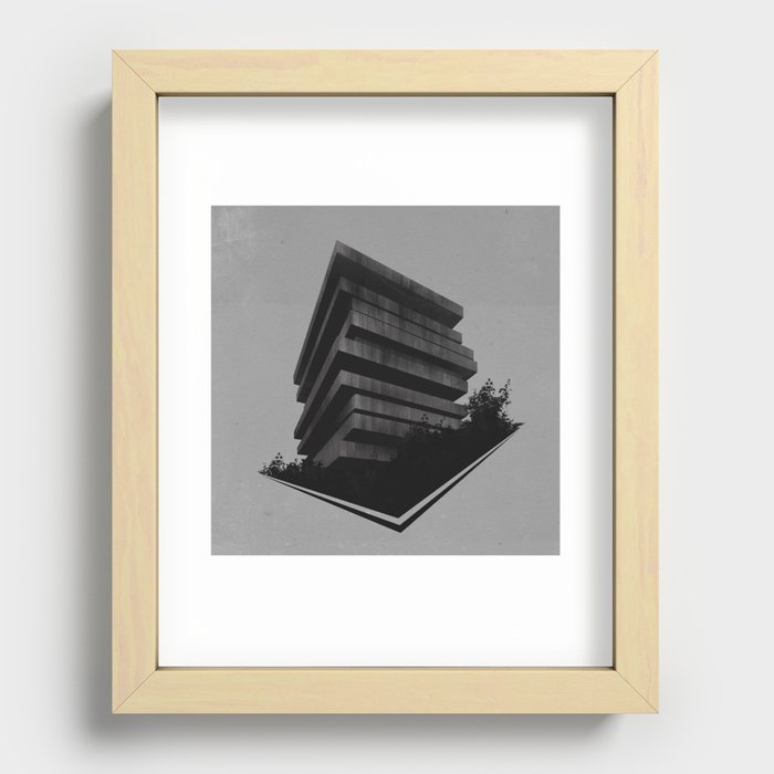 The Giant In The Forest Recessed Framed Print