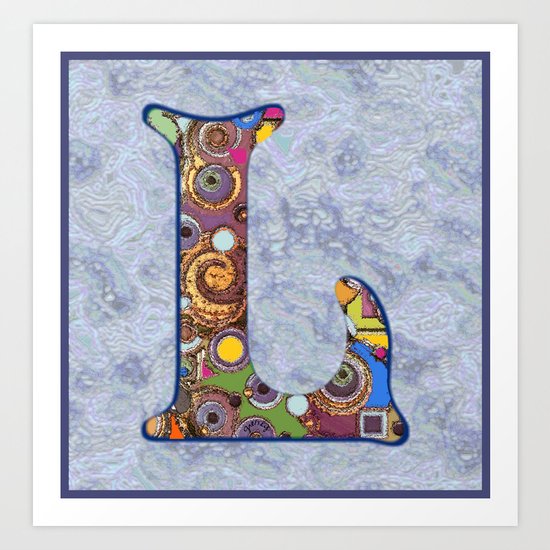 The Letter L Art Print
