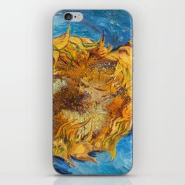 Vincent van Gogh - Two Cut Sunflowers iPhone Skin