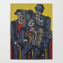 The Three Musicians by Fernand Léger Poster