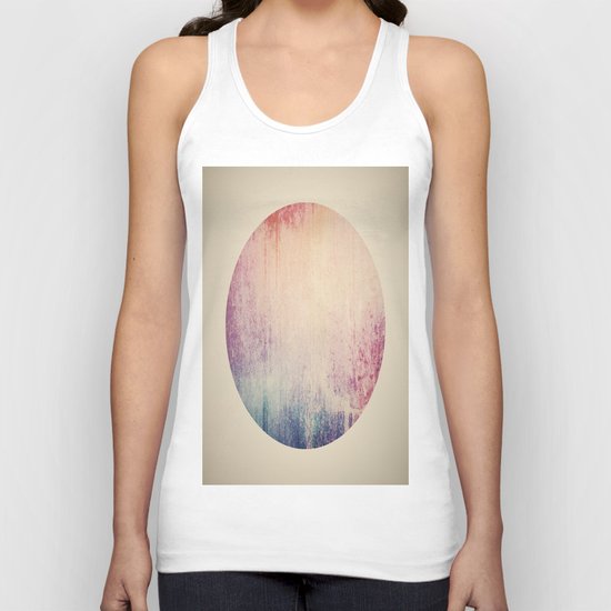 Circles or Squares Unisex Tank Top
