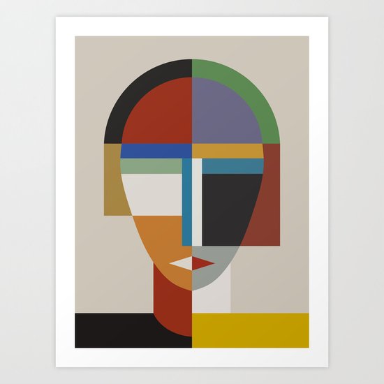 WOMEN AND WOMAN Art Print