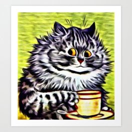 Cat on Coffee Break