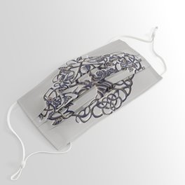 Tree of Life Silver Face Mask
