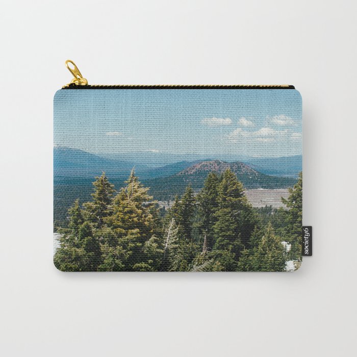 Sisters Oregon Mountains Carry-All Pouch