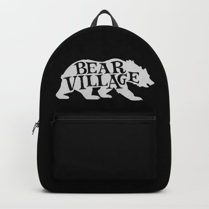 Bear Village Polar Backpack By Julieviens Society6 Bear Village Polar Backpack