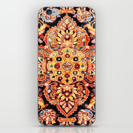 Malayer Vintage Persian Rug Print iPhone Skin