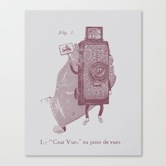 Cent Vues Canvas Print