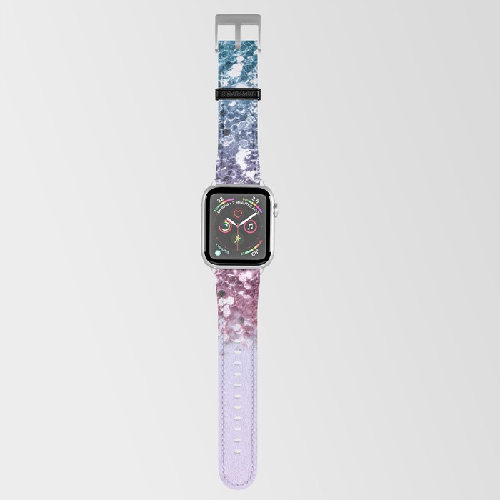 Rainbow Unicorn Ombre Apple Watch Band by Rose Gold Society6
