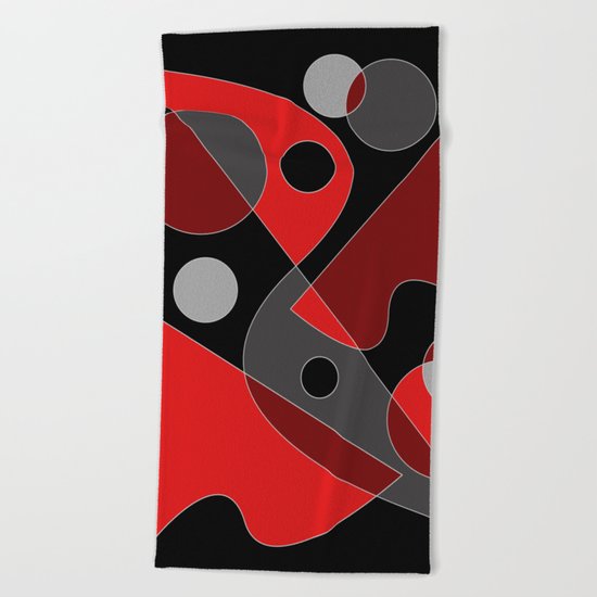 Abstract #311 Beach Towel