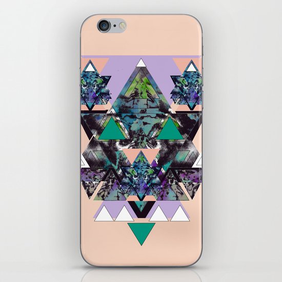 GEOMETRIC MYSTIC CREATURE iPhone & iPod Skin