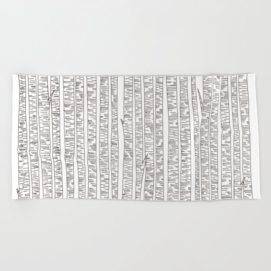 Lost In Stripes Beach Towel