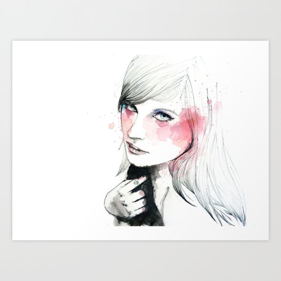 Ania Art Print