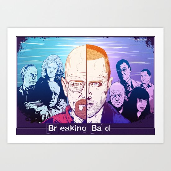 Breaking Bad Art Print
