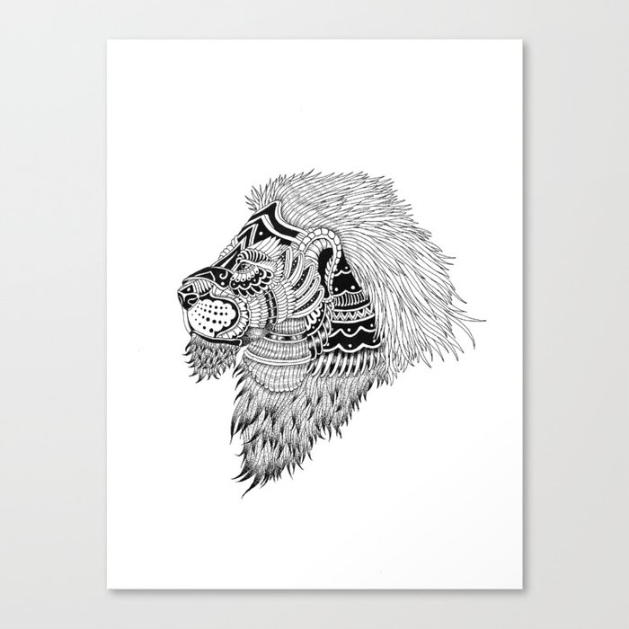 HAKUNA LION Canvas Print