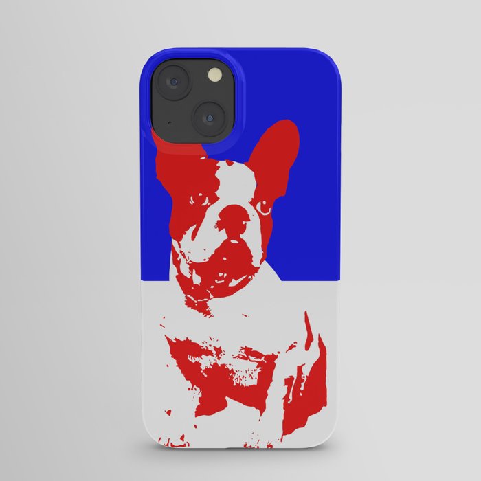French Bulldog pop art iPhone Case