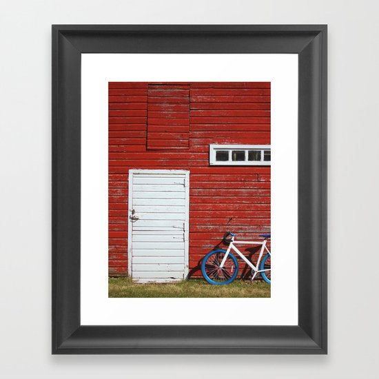 Urban Meets Rural Framed Art Print