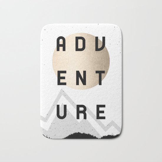 Adventure Golden Sunrise Bath Mat