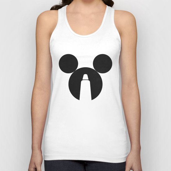 The Dark Side of the Mouse Unisex Tank Top