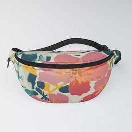 colorful orchid Fanny Pack