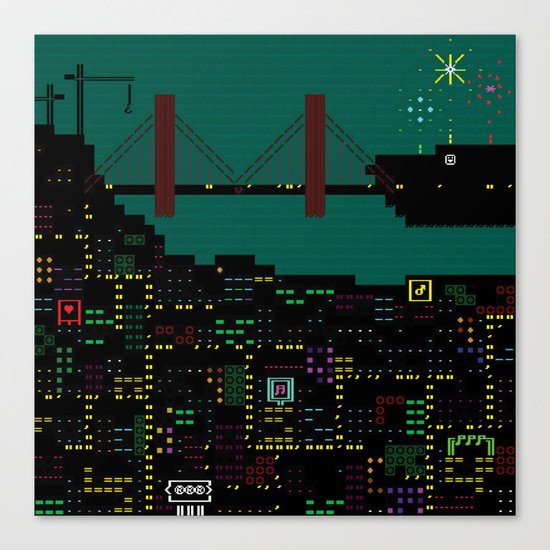 A Coded Message #2 Canvas Print