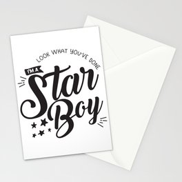 I am a Starboy Stationery Cards