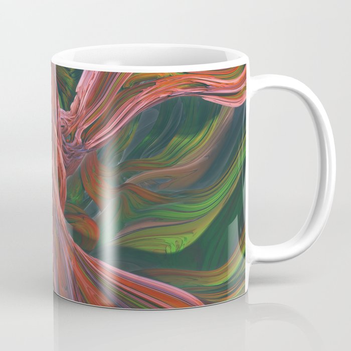surreal futuristic abstract digital 3d fractal design art Coffee Mug