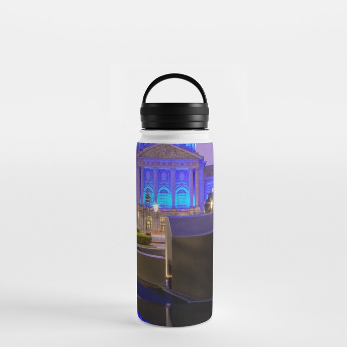Blue City Hall Water Bottle