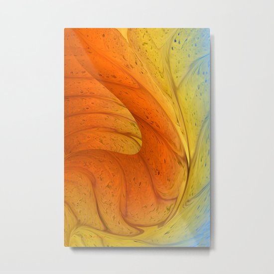 Waves of Sanity Metal Print
