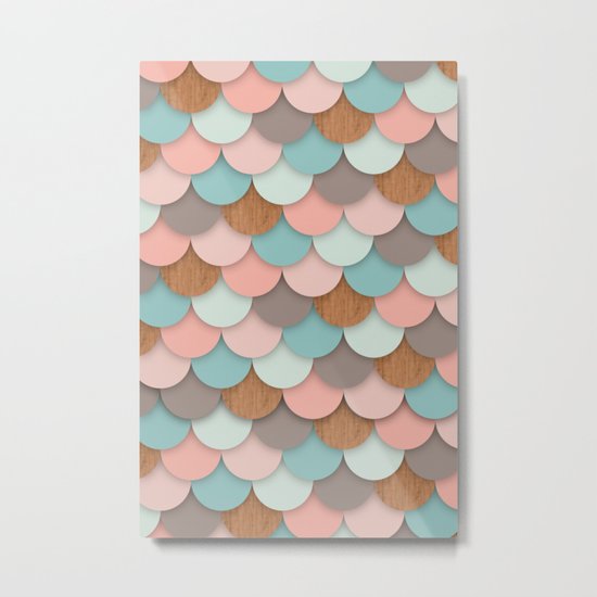 Scallops Metal Print