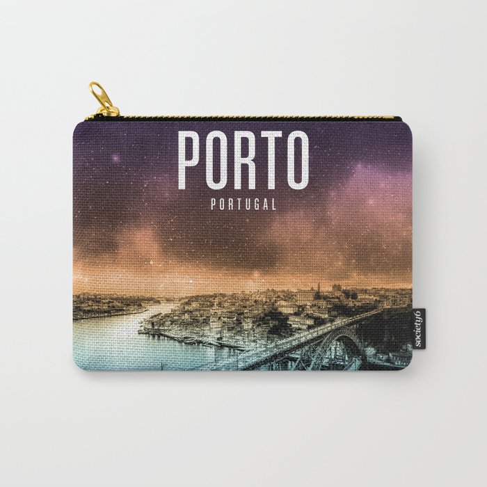 Porto Wallpaper Carry-All Pouch