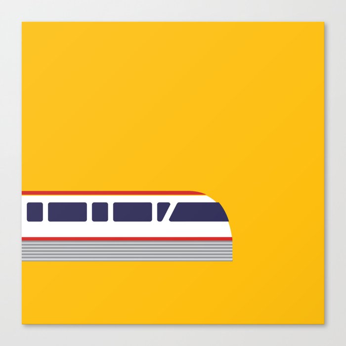 Seattle Monorail Pop Art - Seattle, Washington Canvas Print