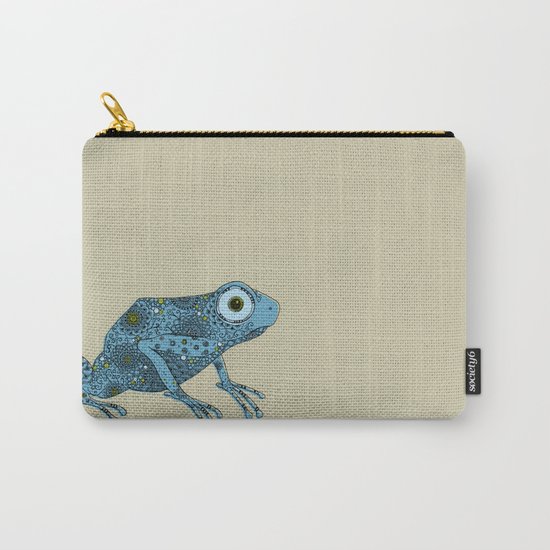 Little blue frog Carry-All Pouch