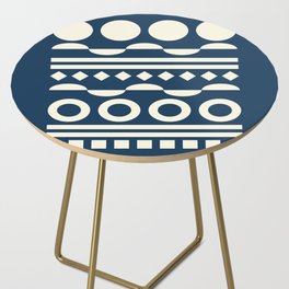 Patterned shape line collection 16 Side Table