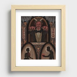 Puppet Show Recessed Framed Print