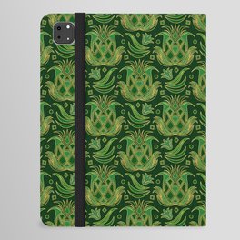 Luxe Pineapple // Art Deco Green iPad Folio Case