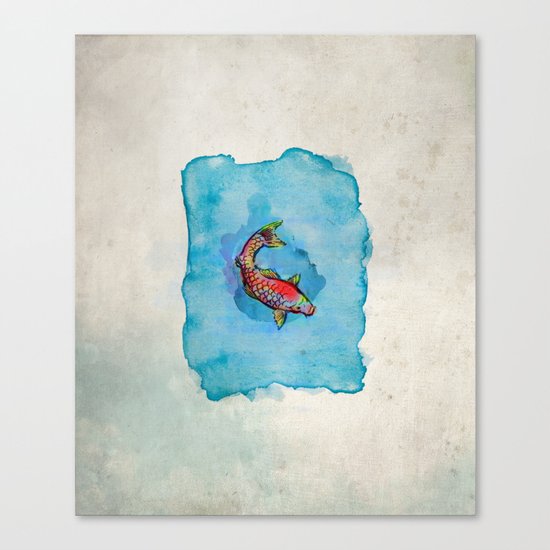 Small Fish. Small Pond. Canvas Print