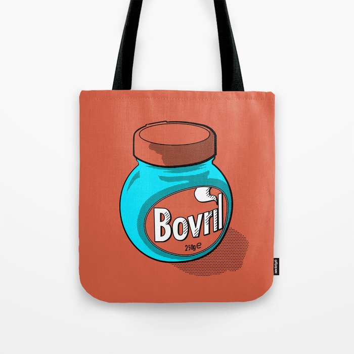 Bovril dreams in tangerine Tote Bag