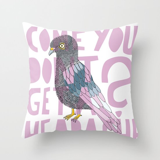 Headache! Throw Pillow