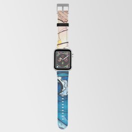 Leaping at Sunset Apple Watch Band