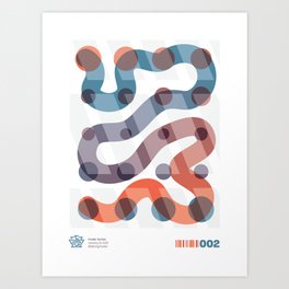 Poster 002 Art Print | Dannymecler, Digital, Graphicdesign, Poster, Pattern 