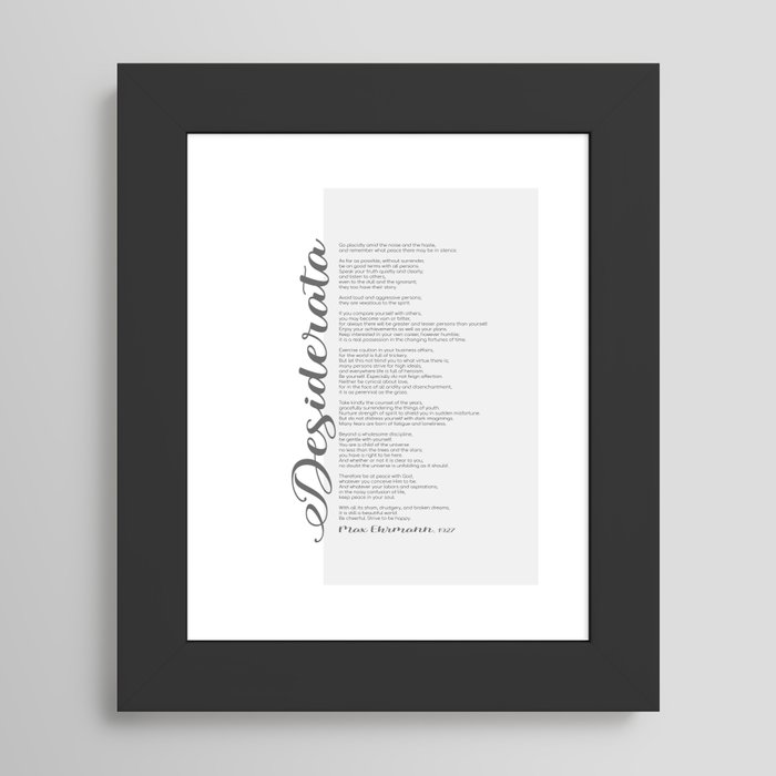 Framed Art Print