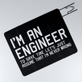 I'm An Engineer Picnic Blanket