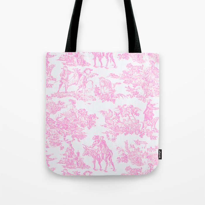 Tote bag sales toile de jouy