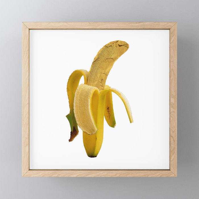 Plátano Framed Mini Art Print