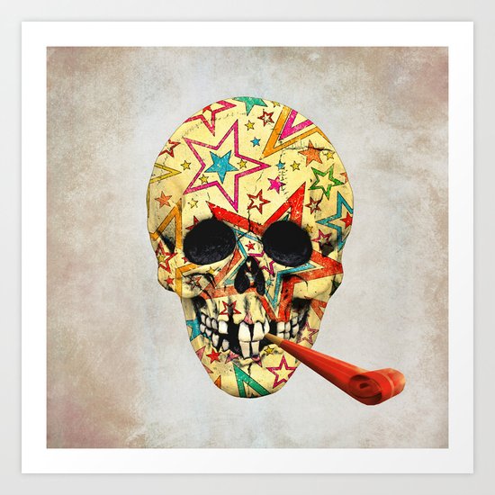 skull Art Print